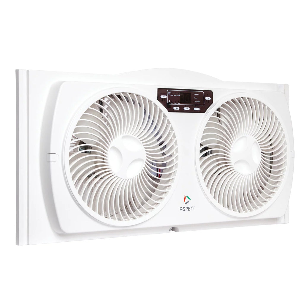 Smart Wi-Fi Window Fan with Washable Blades K2458