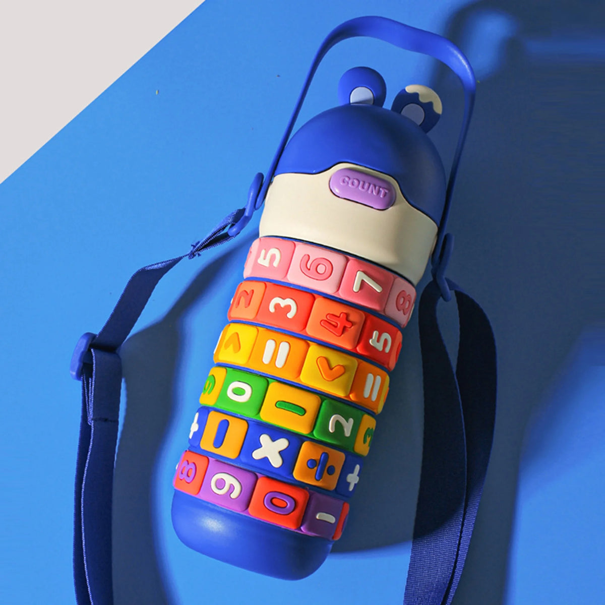 430ml Kids Stainless Steel Insulated Water Bottle with Straw G61708