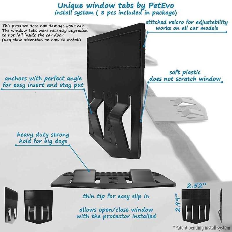 Car Door Protector Pet Window Guard Y576719