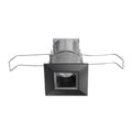 Black 2-1/4x22 Mini LED Square Downlight Wet Location 3500K Narrow Flood Beam Spread L571223