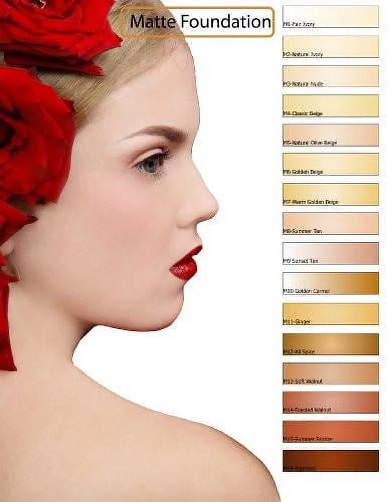 Airbrush Foundation 5 Dark Matte Shades F4973