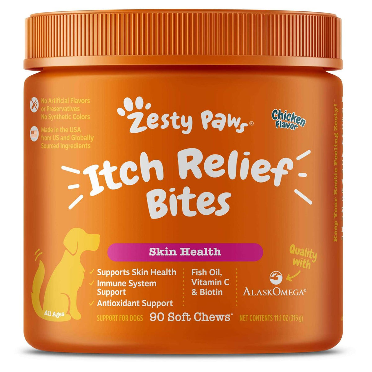 Chicken Flavored Soft Chews Supplement for Dogs K41721
