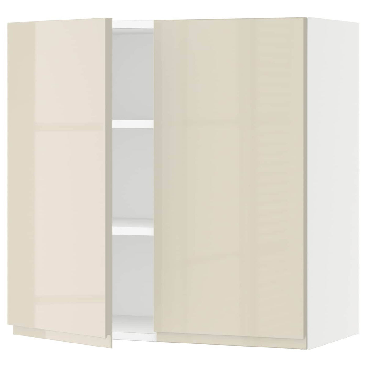White Wall Cabinet with 2 Doors I452879