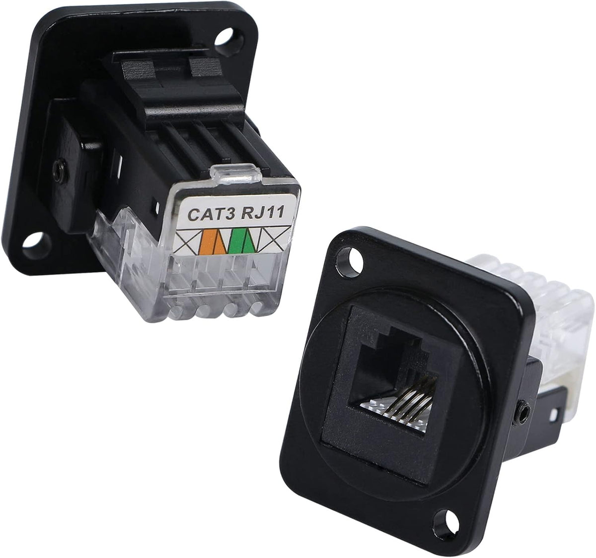 RJ11 Cat3 Female to Female Adapter Socket K19645