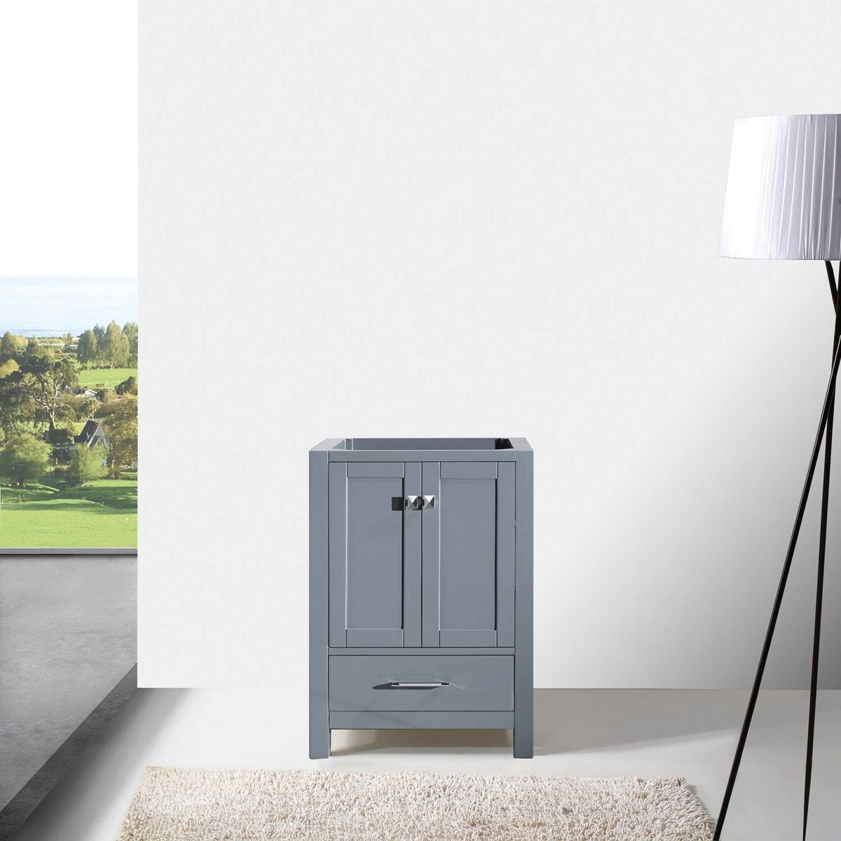 Grey Cabinet D27135