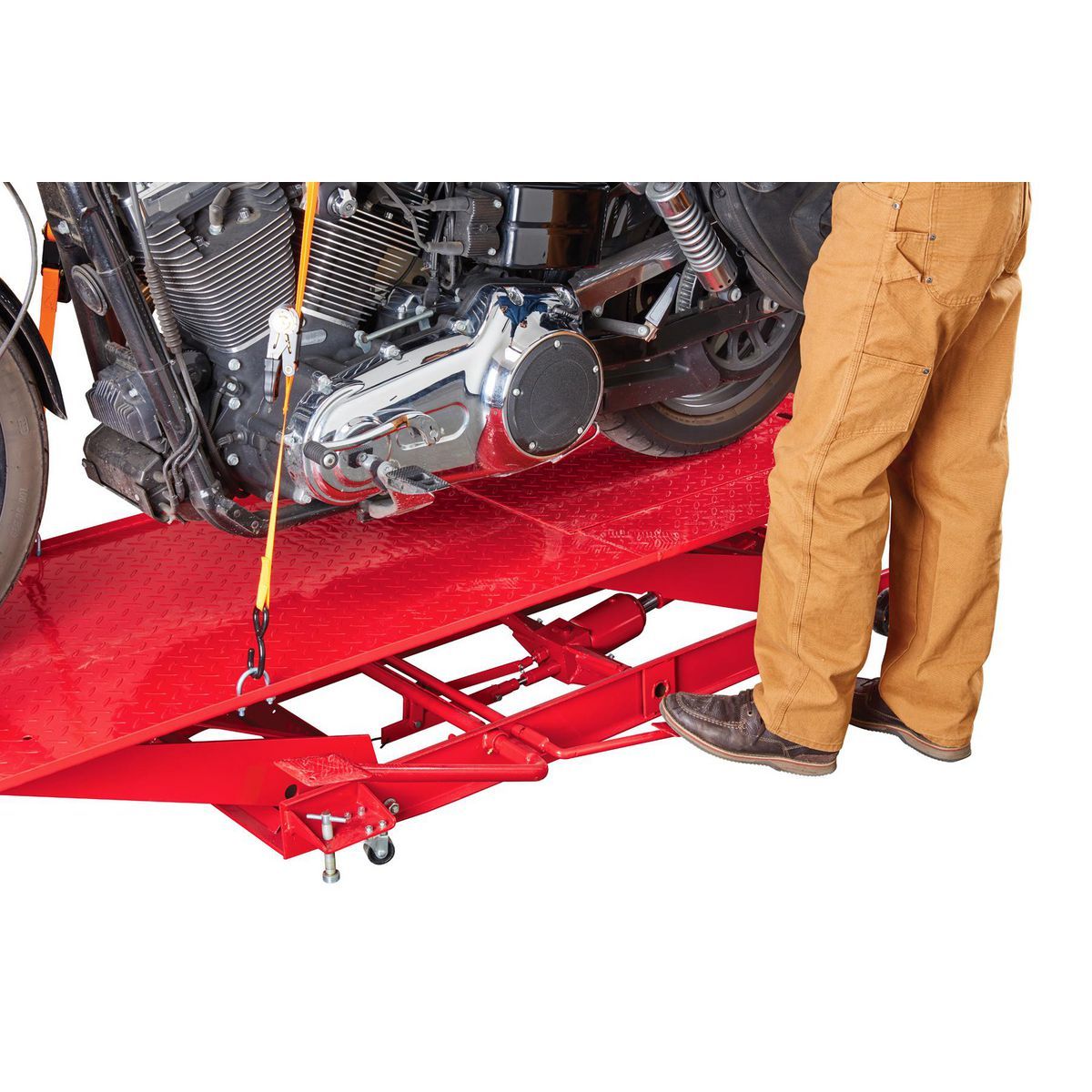 1000 lb. Steel Motorcycle Lift Y846132