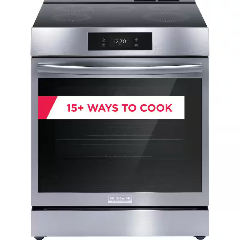 30 in. 6.2 cu.ft. Slide-In Induction Range Stainless Steel M1031