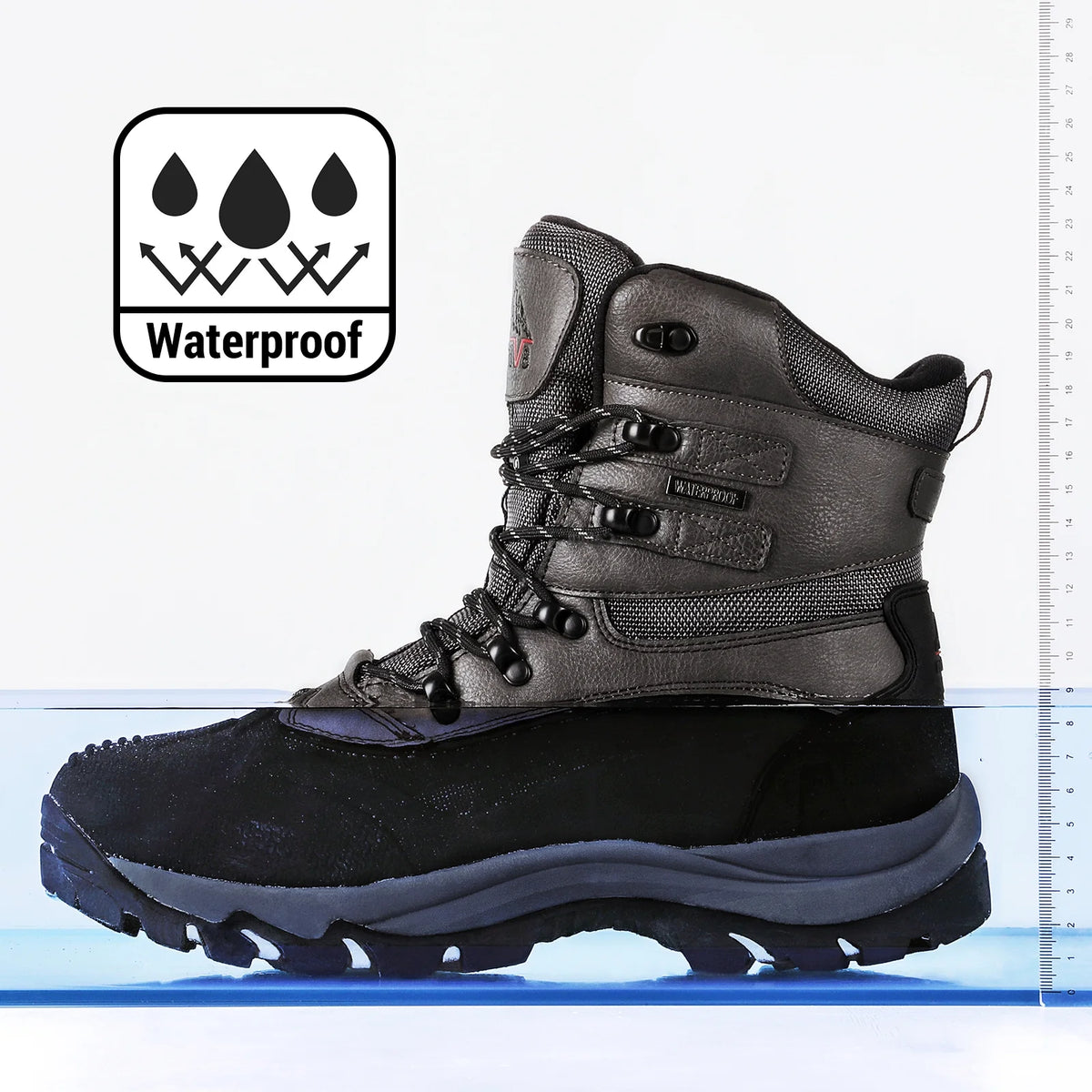 Insulated Waterproof Winter Snow Ski Boots H882