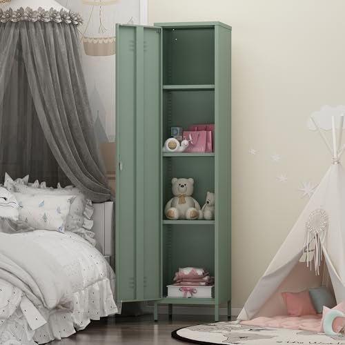 Black 2 Door Metal Storage Cabinet with Adjustable Shelf G89923