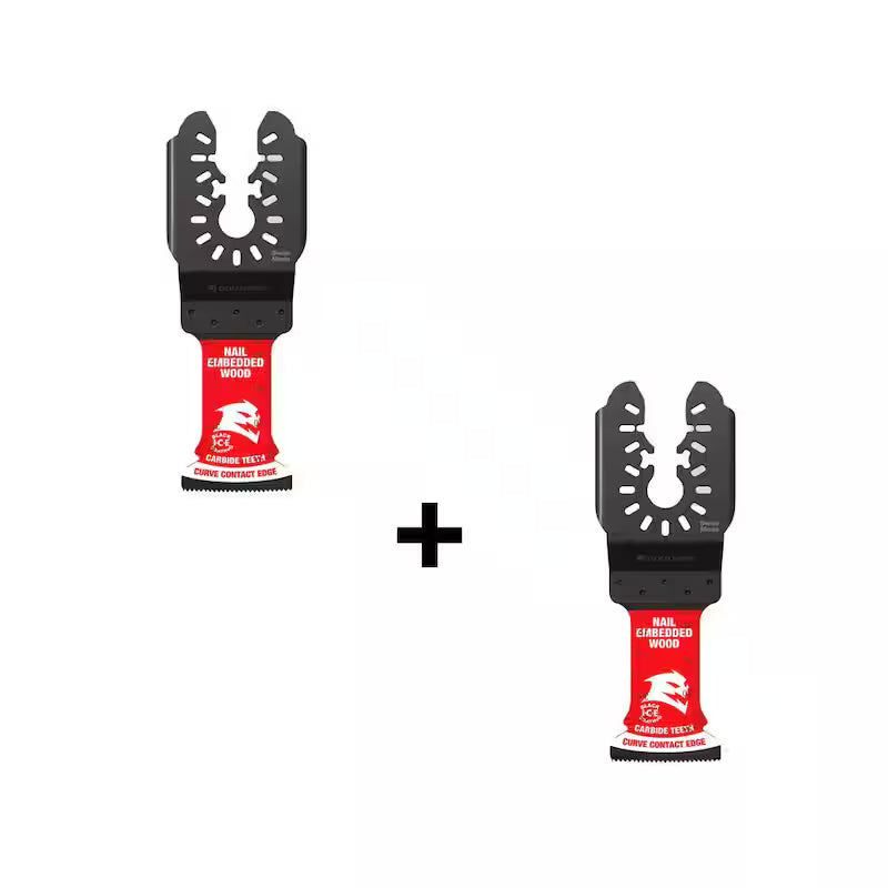 1-1/4 in. Carbide Oscillating Blade (2-Pack) W81768