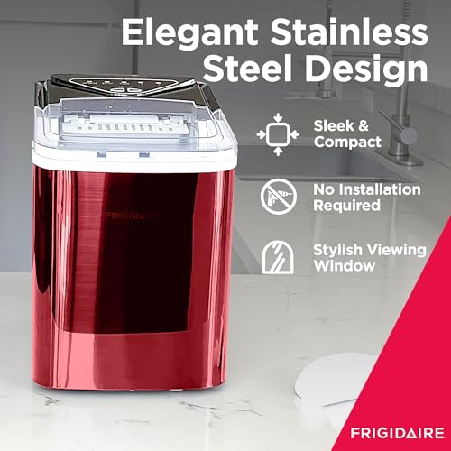 Counter Top Ice Maker Stainless Steel E7255