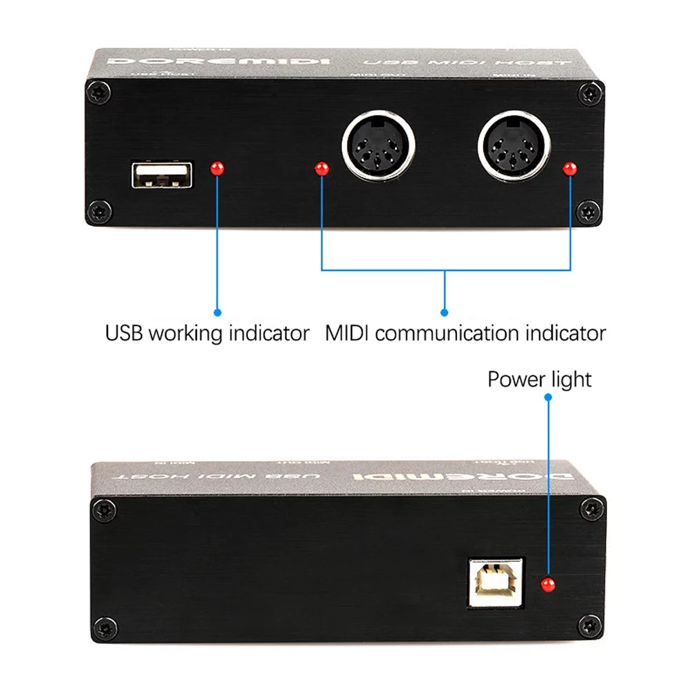 USB to MIDI Host MIDI Interface U937797