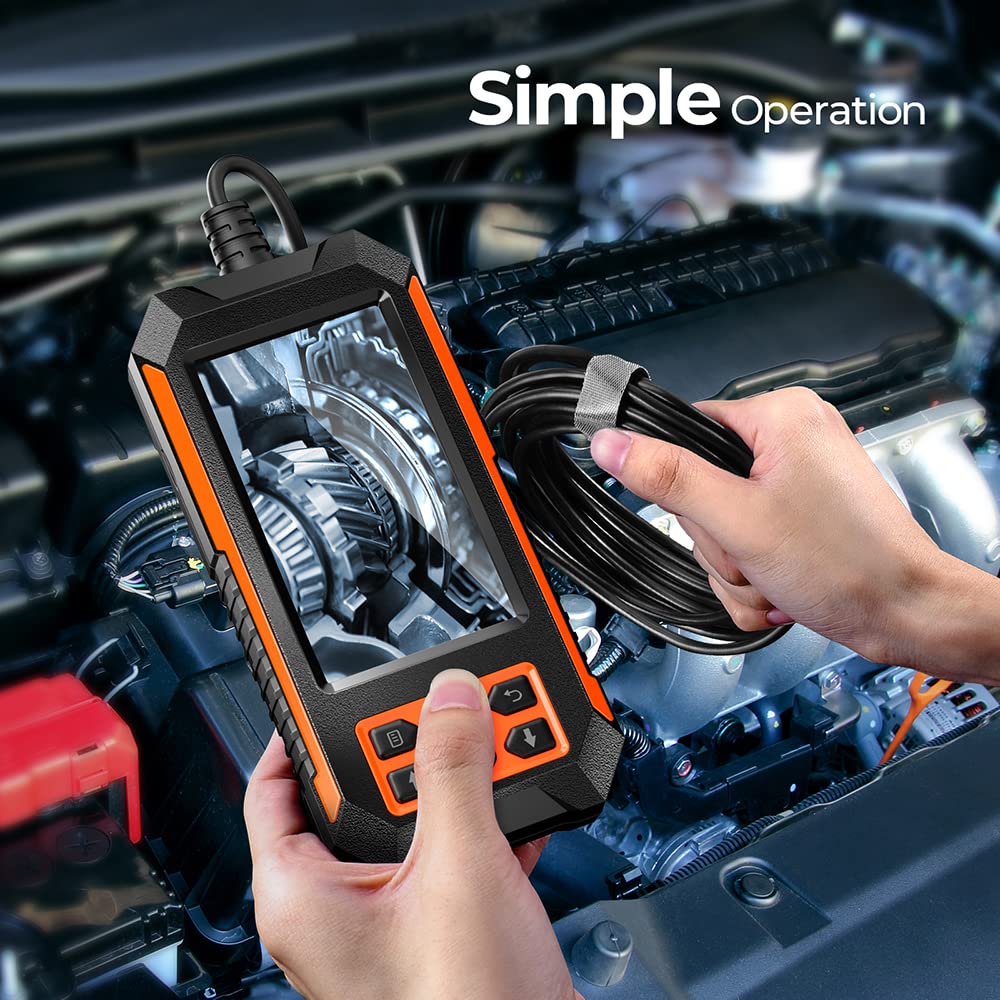 Waterproof USB Borescope Inspection Camera with Light Pack of 2 V4915