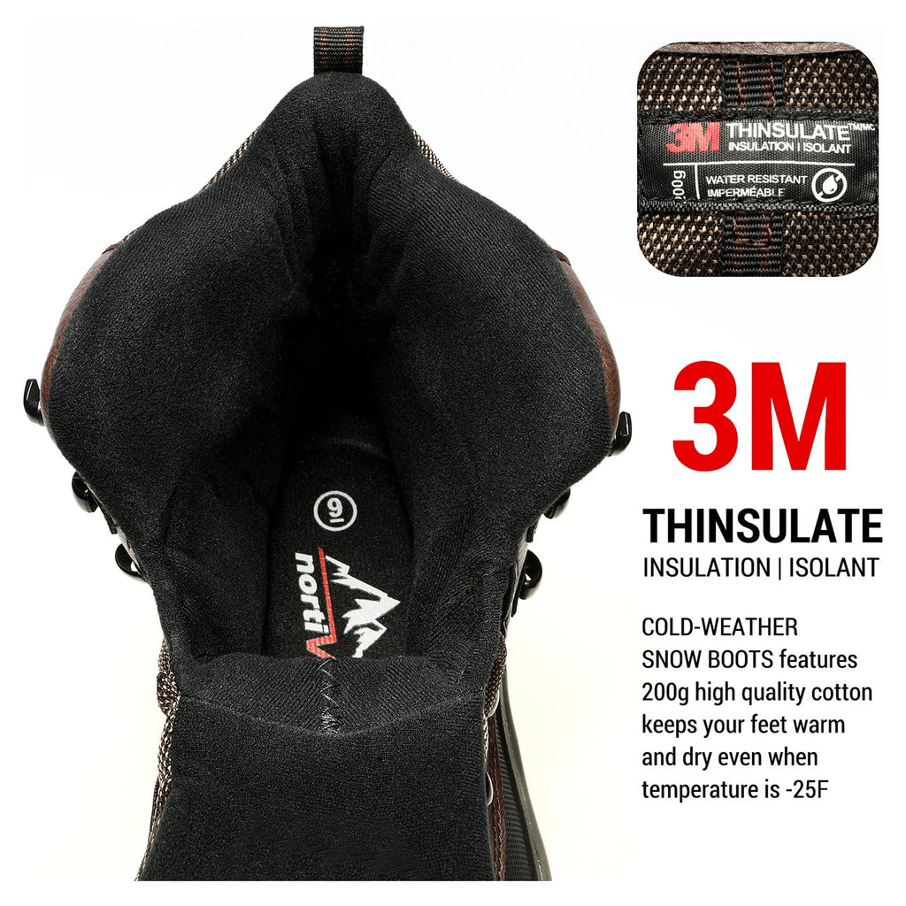 Insulated Waterproof Winter Snow Ski Boots H882