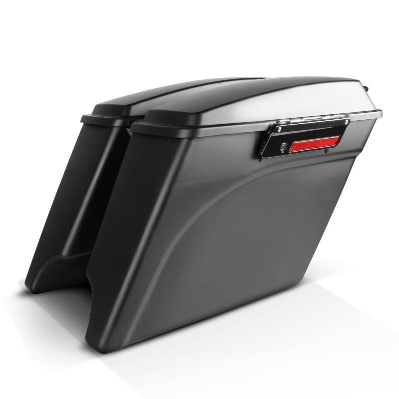 Black Stretched Saddlebags Z11637