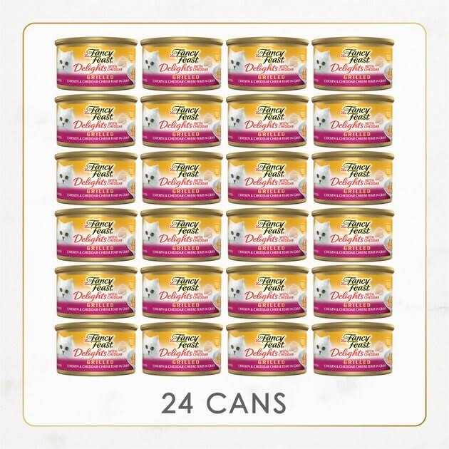 Cheddar Cheese Wet Cat Food A49711