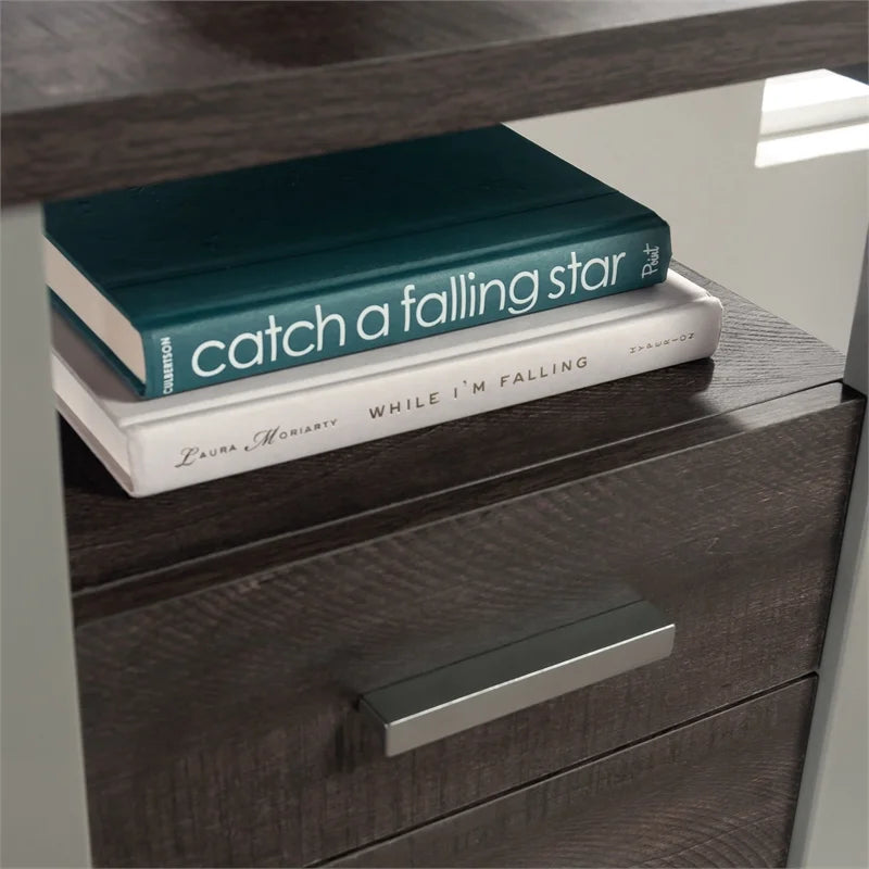 Engineered Wood and Metal Desk V826218