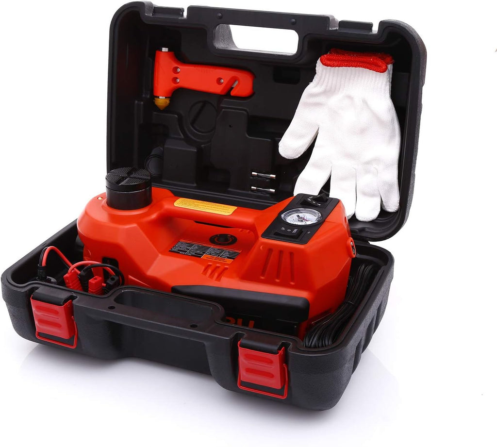 5 Ton 12V Electric Hydraulic Car Jack with LED Light J6599