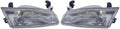 Headlight Assembly Pair for Toyota Camry 1997 1999 G817029