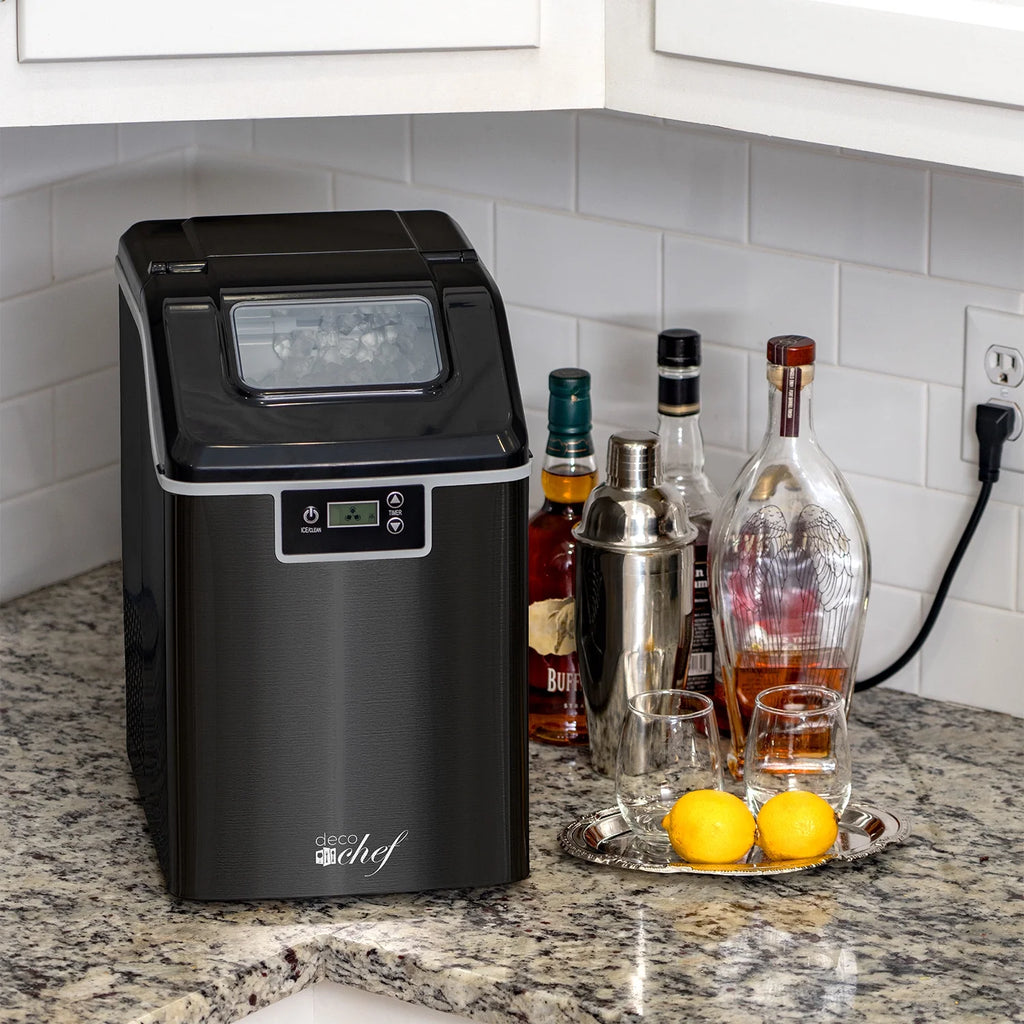 44LB Countertop Ice Maker, Black Q5188