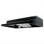 Black Convertible Range Hood F879