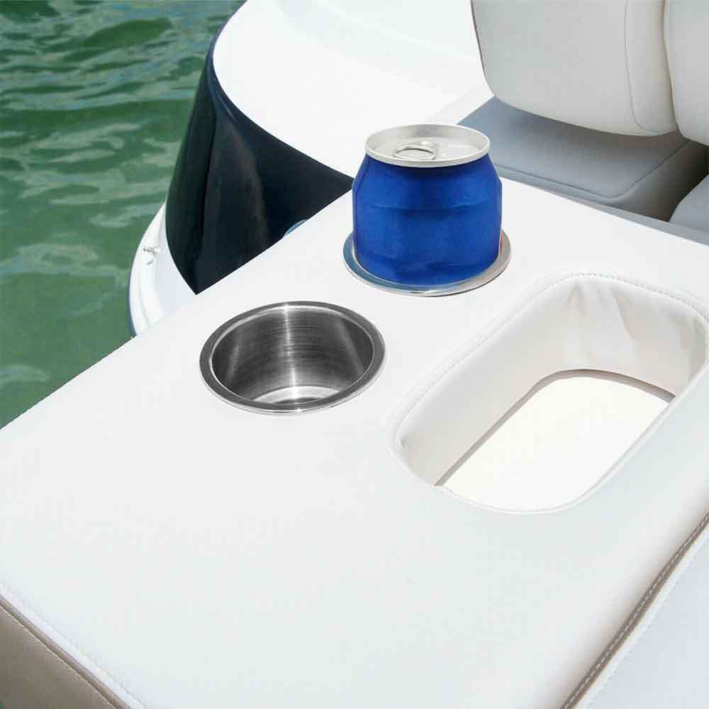 6X Stainless Steel Cup Drink Holders with Drain G8722