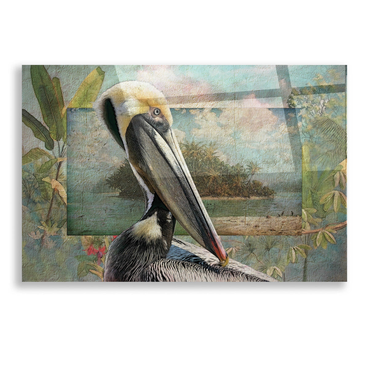 16"x12" Acrylic Glass Wall Art V3260