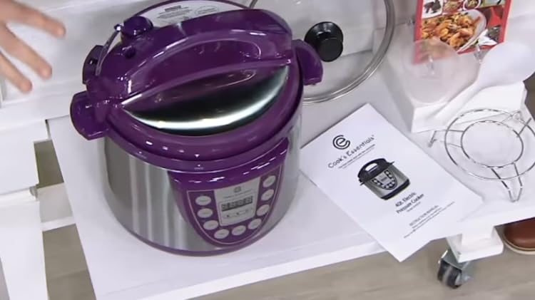 4QT Electric Pressure Cooker V9922