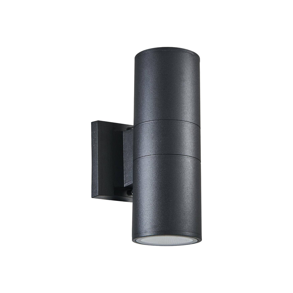 Textured Black LED Wall Sconce F2336