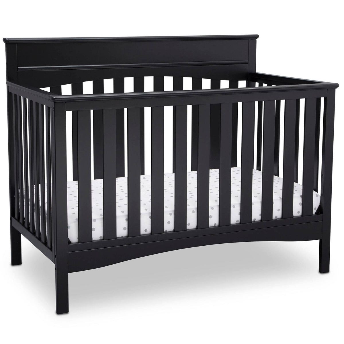 Black 4-in-1 Convertible Crib O26649