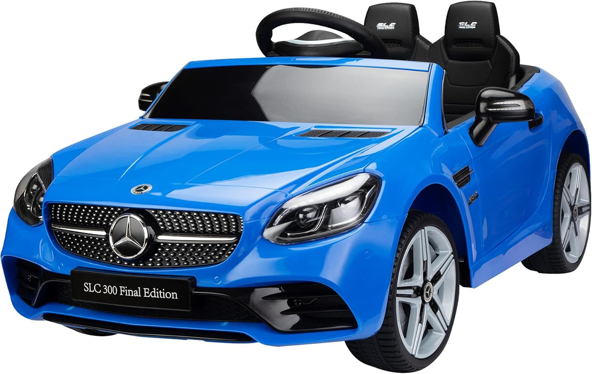 12V Kids Ride On Car with LED Lights, Black A888