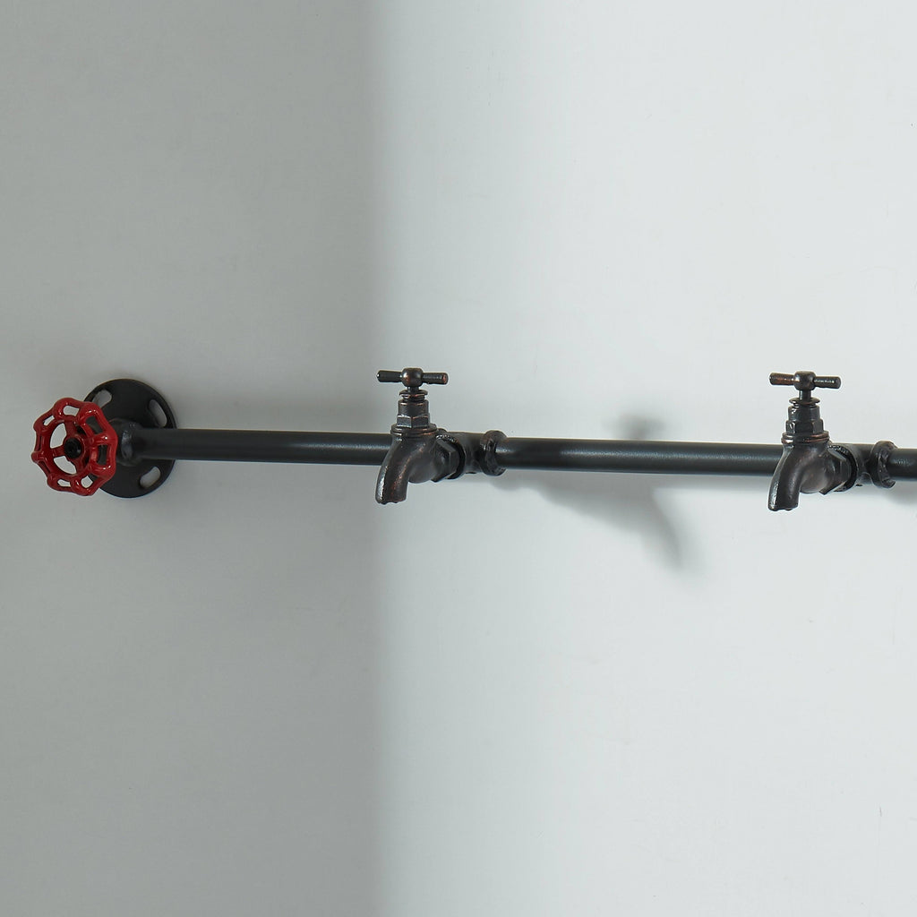 Industrial Metal Pipe Coat Rack C369520
