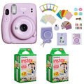 Lilac Purple Instant Film Camera with Accessory Kit Q12059