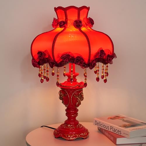Table Lamp with Fabric Lampshade S9526