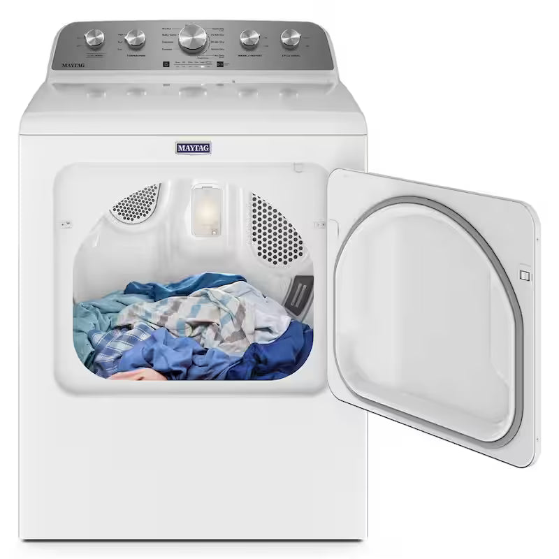 7.0 cu. ft. Vented Electric Dryer in White P551