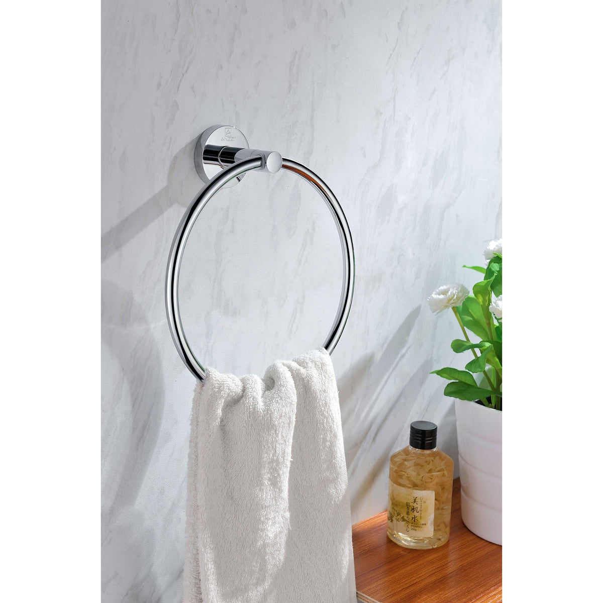 Polished Chrome Towel Ring Z268145
