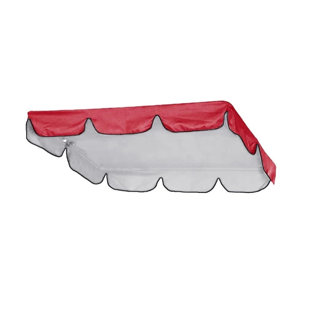 Outdoor Garden Swing Cover Canopy Replacement Shade Cloth 190x132x15cm S2921