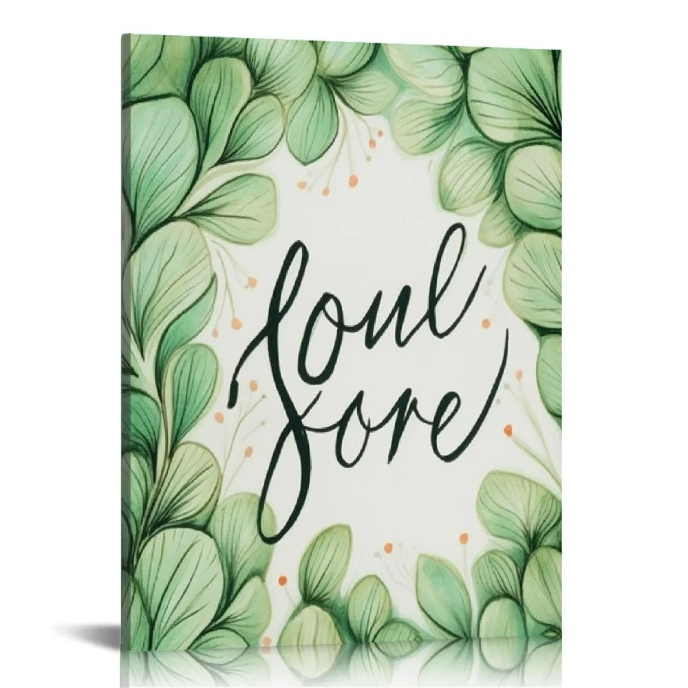Canvas Wall Art Love You More Framed Family Quote Wall Decor M97590