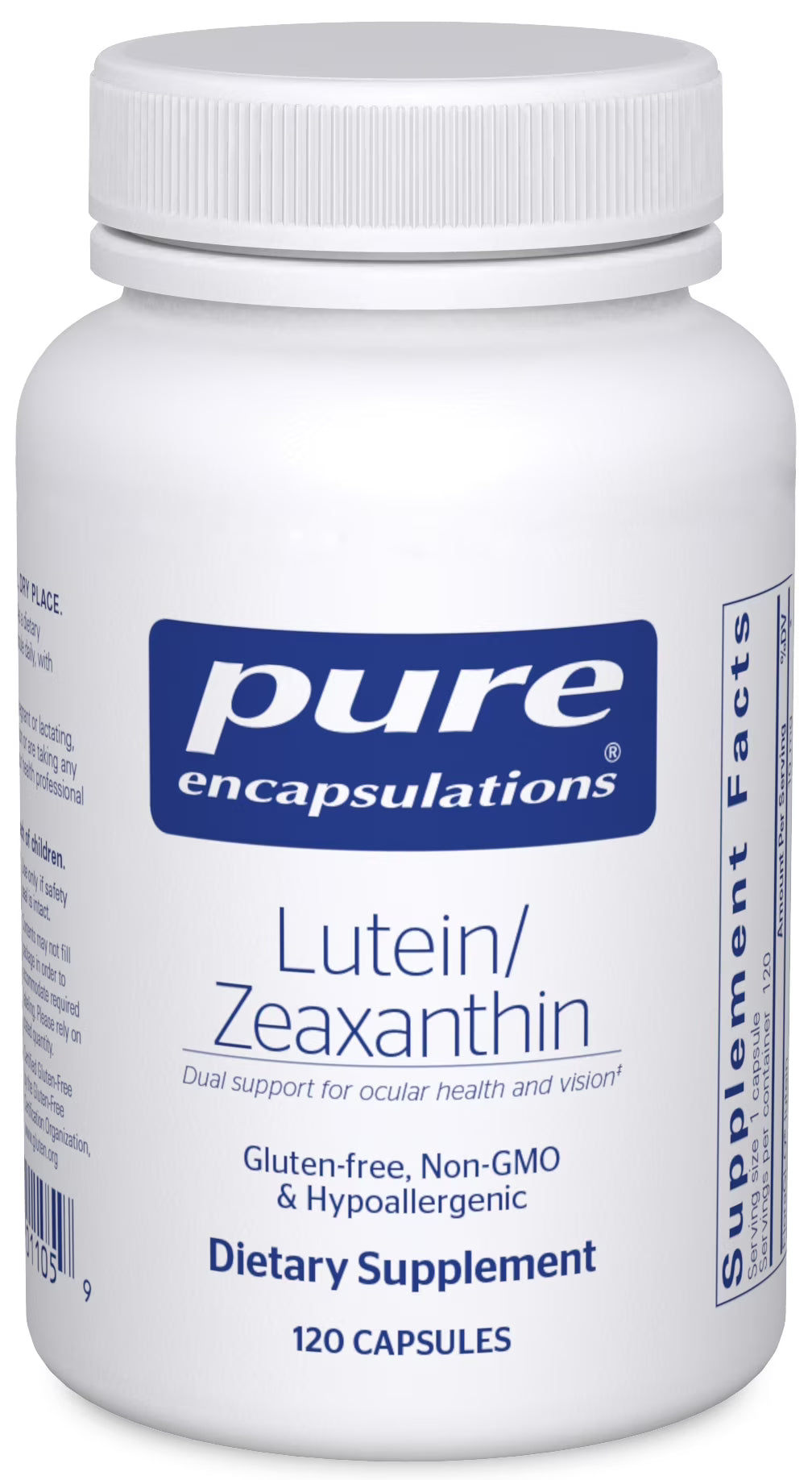 120 Capsules Lutein/Zeaxanthin Supplement V555