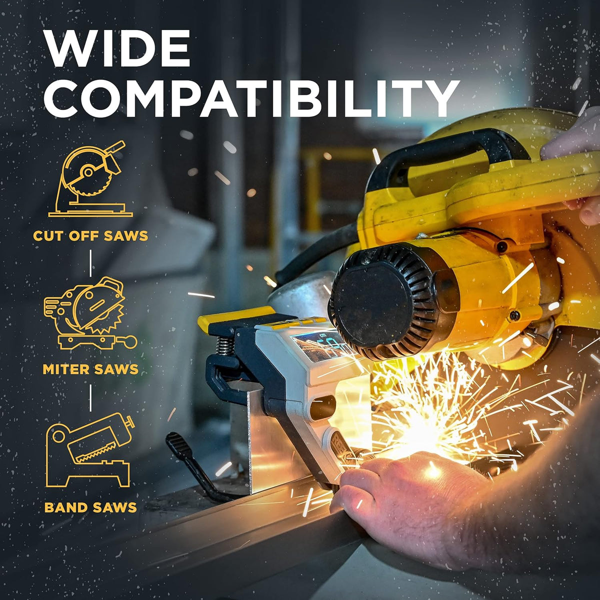 M1 Caliber Measuring Tool for Miter, Chop, and Band Saws D489