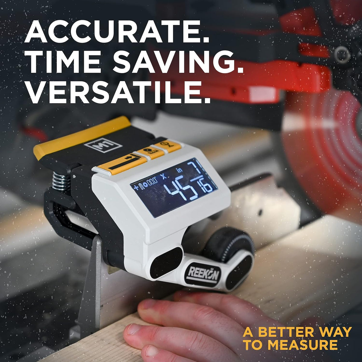 M1 Caliber Measuring Tool for Miter, Chop, and Band Saws D489
