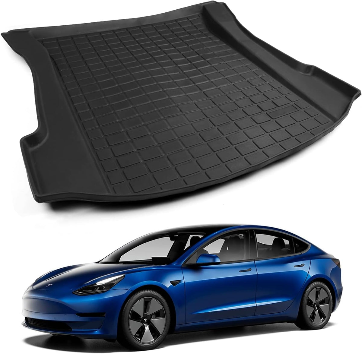 All Weather Front Trunk Cargo Liner Floor Mats Set of 6 H409656