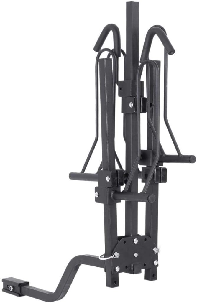2-Bike Hitch Mount Bike Rack Platform Style Bicycle Carrier Q72030