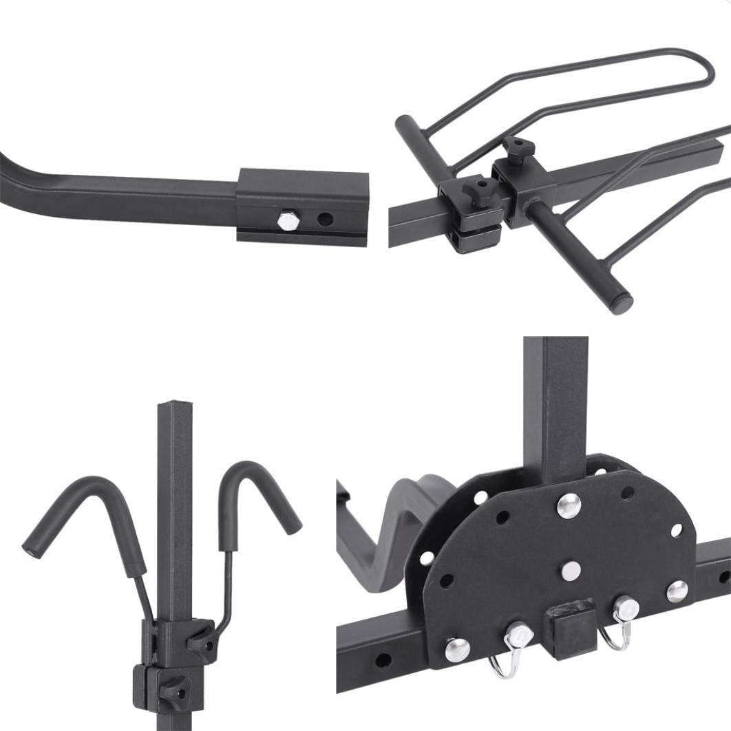 2-Bike Hitch Mount Bike Rack Platform Style Bicycle Carrier Q72030