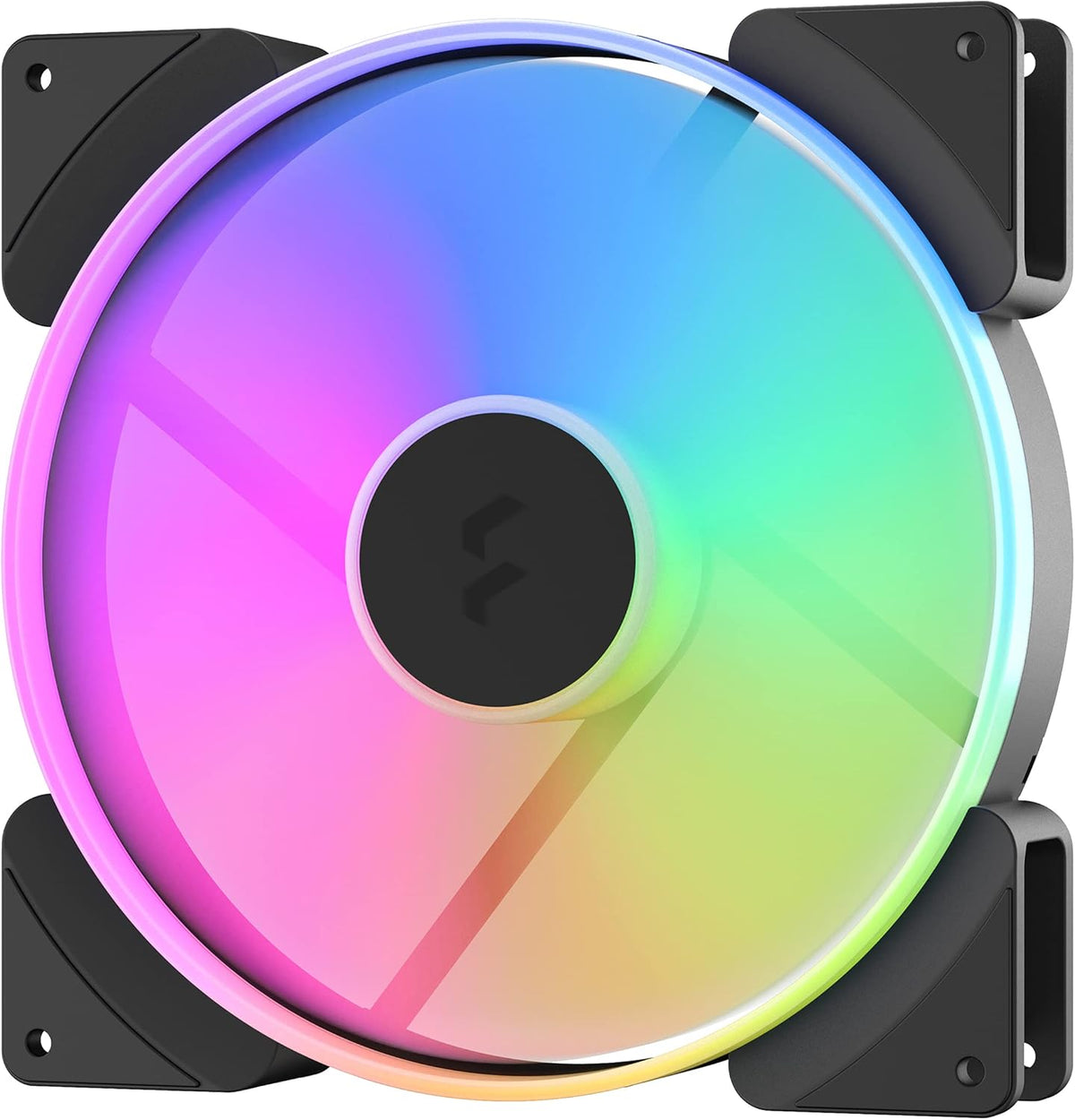 180 mm Addressable RGB LED Computer Case Fan (2-Pack) A9645