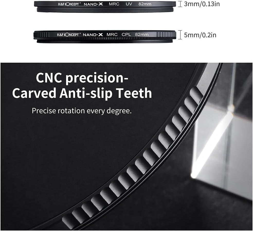 67mm Circular Polarizer & UV Protection Filter Kit (2 pcs) J7468
