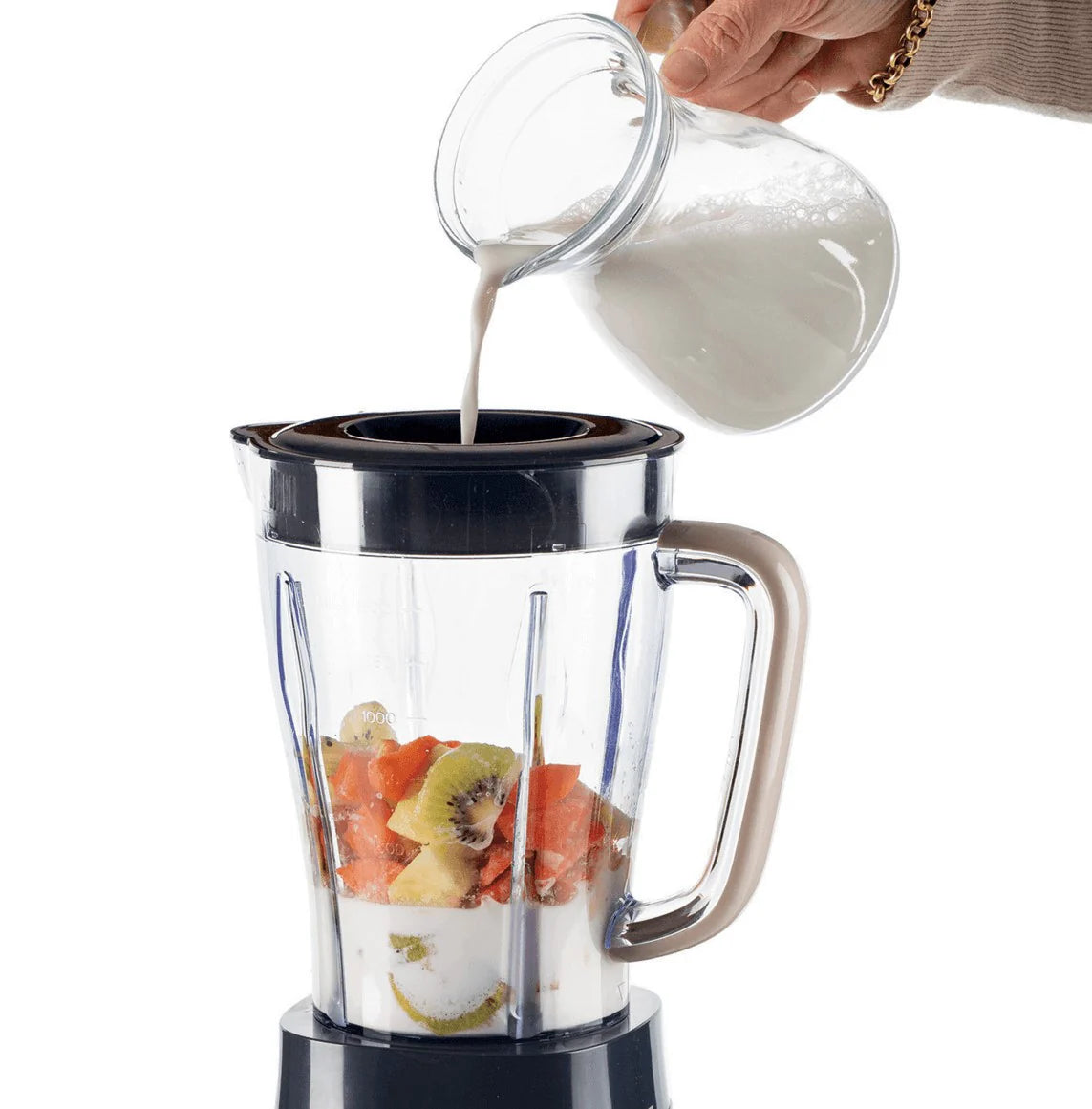 Ice Crusher Blender Stainless Steel Night Grey Y2072