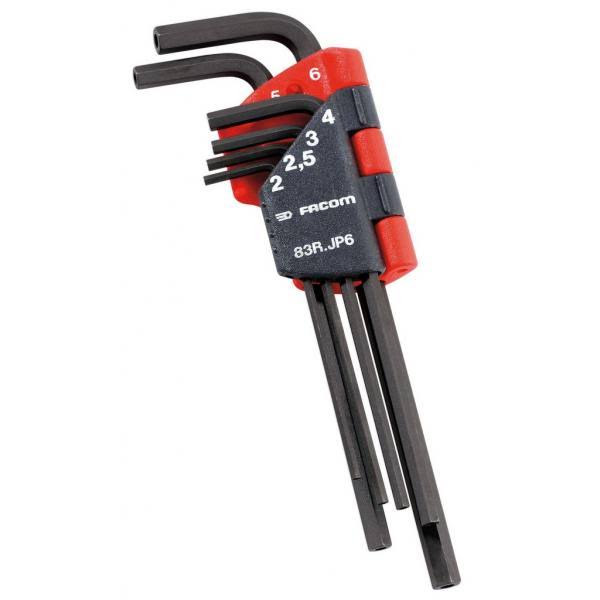 Set of 6 Keys for 6-Point Safety Screws T38065