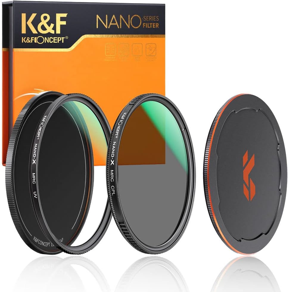 67mm Circular Polarizer & UV Protection Filter Kit (2 pcs) J7468