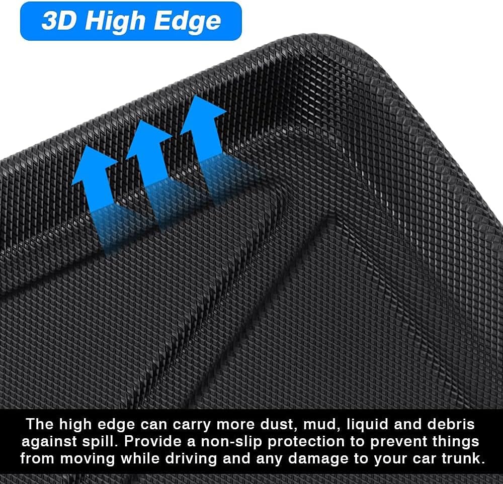 Heavy Duty Rubber Cargo Mat Pack of 2 X34837